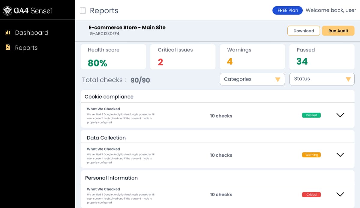 Detailed Tag Setup Screenshot